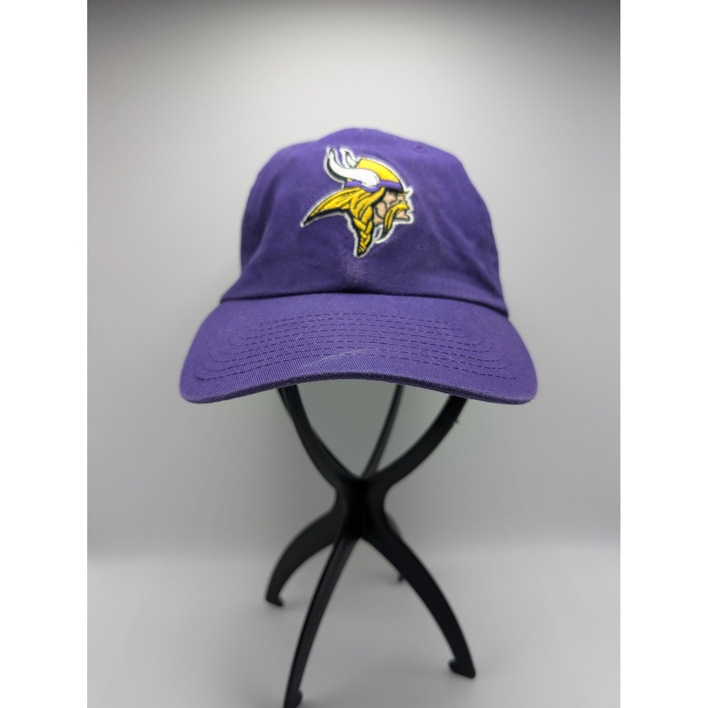 New Era Minnesota Vikings Hat Mens Purple Adjustable NFL Football Dad Cap
